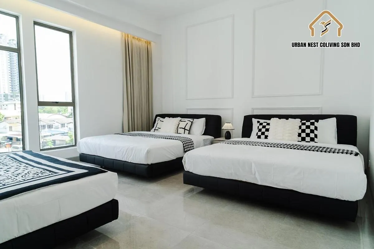 בית נופש Georgetown Elegant Chanel-Style Ktv 4Br 18Pax A